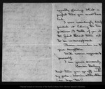 Letter from Marion Delany to John Muir, 1902 Aug 22. by Marion Delany