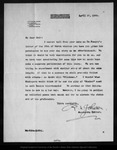 Letter from R[obert] U[nderwood] Johnson to John Muir, 1902 Apr 17. by R[obert] U[nderwood] Johnson