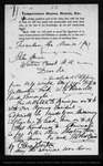 Letter from W. W. Clark to John Muir, 1903 Mar 20. by W W. Clark