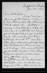 Letter from [Sarah Muir Galloway] to [John Muir], 1903 Jan 15. by [Sarah Muir Galloway]