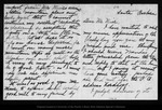 Letter from Anna Dickey to John Muir, [1903 Apr 19] ?. by Anna Dickey