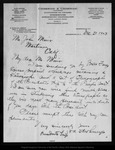 Letter from H. A. Strohmeyer to John Muir, 1903 Dec 21. by H A. Strohmeyer