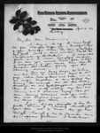 Letter from J. E. Calkins to John Muir, 1913 Apr 16. by J E. Calkins