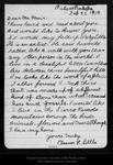 Letter from J[ohn] Wesley Little to John Muir, 1913 Feb 25 . by J[ohn] Wesley Little