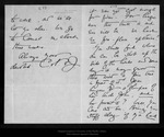 Letter from Charlotte [Hoffman Kellogg] to John Muir, [ca. 1913 ?]. by Charlotte [Hoffman Kellogg]