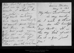 Letter from [Alice Spencer H.] Jones to [John Muir], 1913 May 16. by [Alice Spencer H.] Jones
