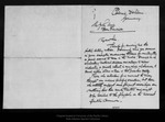 Letter from Arthur Bird to John Muir, [ca. 1913]. by Arthur Bird