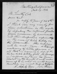 Letter from John Muir to Timothy Cole, 1913 Oct 29. by John Muir