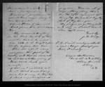 Letter from J. D. Dodge to John Muir, 1862 Nov 2 by J D. Dodge