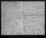 Letter from W. H. Brown to John Muir, 1862 Nov 9 by W H. Brown