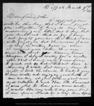 Letter from William Reid to John Muir, 1861 Mar 9 by W[illiam] Reid