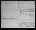 Letter from J. D. Dodge to John Muir, 1862 Oct 1 by J D. Dodge