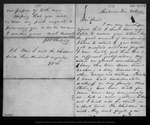Letter from J. W. Sterling to John Muir, 1868 Oct 12 by J W. Sterling