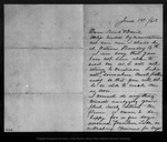 Letter from John Muir to Sarah and David Galloway, 1863 Jun 1 by John Muir