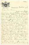 Letter from A H Sellers to John Muir and response from Muir to Sellers 1898 Mar 25 by A. H. Sellers and John Muir