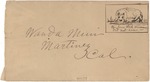 1884 jul 10 jm to wanda envelope by John Muir