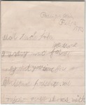 Letter from Bessie Brown to John Muir, 1893 Feb 10 by Bessie Brown