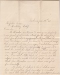 Letter from Francis George to John Muir, 1905 Jan 25 by Francis George