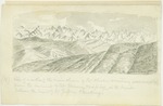 Alaska - Mountains - View of a Section of the Main Chain of the Alaskan Mountains by John Muir