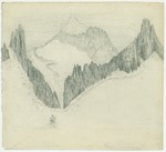 Sierra Nevada - Mountains - John Muir Ascending Glacier Toward the Matterhorn by John Muir