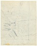 Yosemite National Park - Canyons - Tuolumne - Glacier Fountain Rim of 9,600 Feet (On South Side Canyon Above Grand Mountain) Drawing from verso, Muir and others at Waterwheel Falls by John Muir