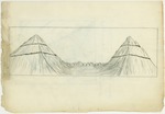 Yosemite National Park - Glacial Action - Illustrating Leaning Rock Fronts as Determined by Inclined Cleavage by John Muir