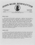John Muir Newsletter, April/May 1982 by Holt-Atherton Pacific Center for Western Studies