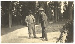 John McLaren and John Muir at McCloud River, California by William F. Herrin