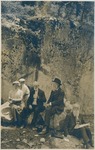 Francis Fisher Browne, John Muir, John Burroughs, and unidentified women, on the trail to Nevada Falls in Yosemite by Fred Payne Clatworthy