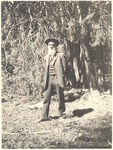 John Muir in Sequoia National Park, California by James Rennie