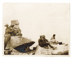 Possibly members of John Muir climbing party on Mt. Whitney by unidentified