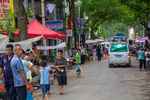 Main road market on drive to Liping by Marie Anna Lee