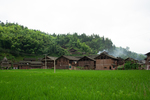 Dimen Village fields and houses