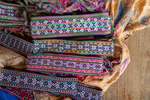 Woven flower belts by Marie Anna Lee
