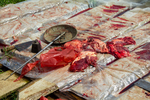 Scale and ox meat for sale
