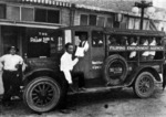 Filipino Employment Agency bus by University of the Pacific, Holt-Atherton Special Collections & Archives