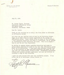 George Moscone to Norman Taylor, 21 July 1976 by George Moscone
