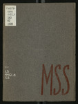 The MSS : A Publication of The Scroll and Stylus Club, 1939