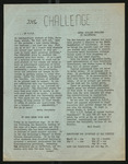 The Challenge Vol. 1 Number 1, April 20, 1960