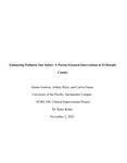 Enhancing Pediatric Sun Safety: A Parent-Focused Intervention in El Dorado County by Ashley Riley, Calvin Nauer, and Alaina Godwin