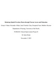 Reducing Opioid Overdose Harm Through Narcan Access and Education by Shane Alexander Role Alihan, Jared Timothy Chua, Siwapond (Taylor) Yuen, and Matthew Reynon