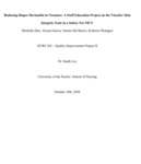 Building a Common Language for Diaper Dermatitis Assessment: A Nurse Education Quality Improvement Project Using the Visscher Skin Integrity (VSIS) Scale in a Safety-Net NICU