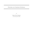 Polymers and Composite Materials by Joshua P. Steimel