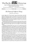 The Pacific Historian, Volume 02, Number 3 (1958)