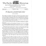 The Pacific Historian, Volume 03, Number 1 (1959)