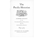 The Pacific Historian, Volume 07, Number 2 (1963)