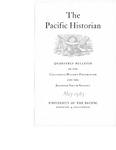 The Pacific Historian, Volume 09, Number 2 (1965)