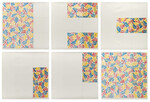 Six Lithograph Series (After Untitled 1975) no. 1 by Jasper Johns