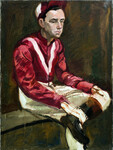 Jockey in Red by Carl Beetz