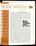 Pacific Review Summer 1965 (Bulletin of the University of the Pacific)